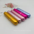 Free Sample 5ML Round Bottom Perfume Bottle Aluminum Portable Atomizer